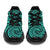 Polynesian Maori Lauhala Turquoise Chunky Sneakers - Polynesian Pride