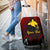 Papua New Guinea Custom Personalised Luggage Covers - Raggiana Bird of Paradise Polynesian Patterns - Polynesian Pride