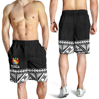 Tonga All Over Print Men's Short - White Polynesian - Polynesian Pride
