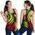 Nauru Women's Racerback Tank - Reggae Tentacle Turtle - Polynesian Pride