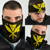 Hawaii Kakau Polynesian Kanaka Map Bandana 3 - Pack - Yellow - Polynesian Pride