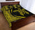 Hawaiian Polynesian Turtle Quilt Bed Set - Circle Style Yellow - Polynesian Pride