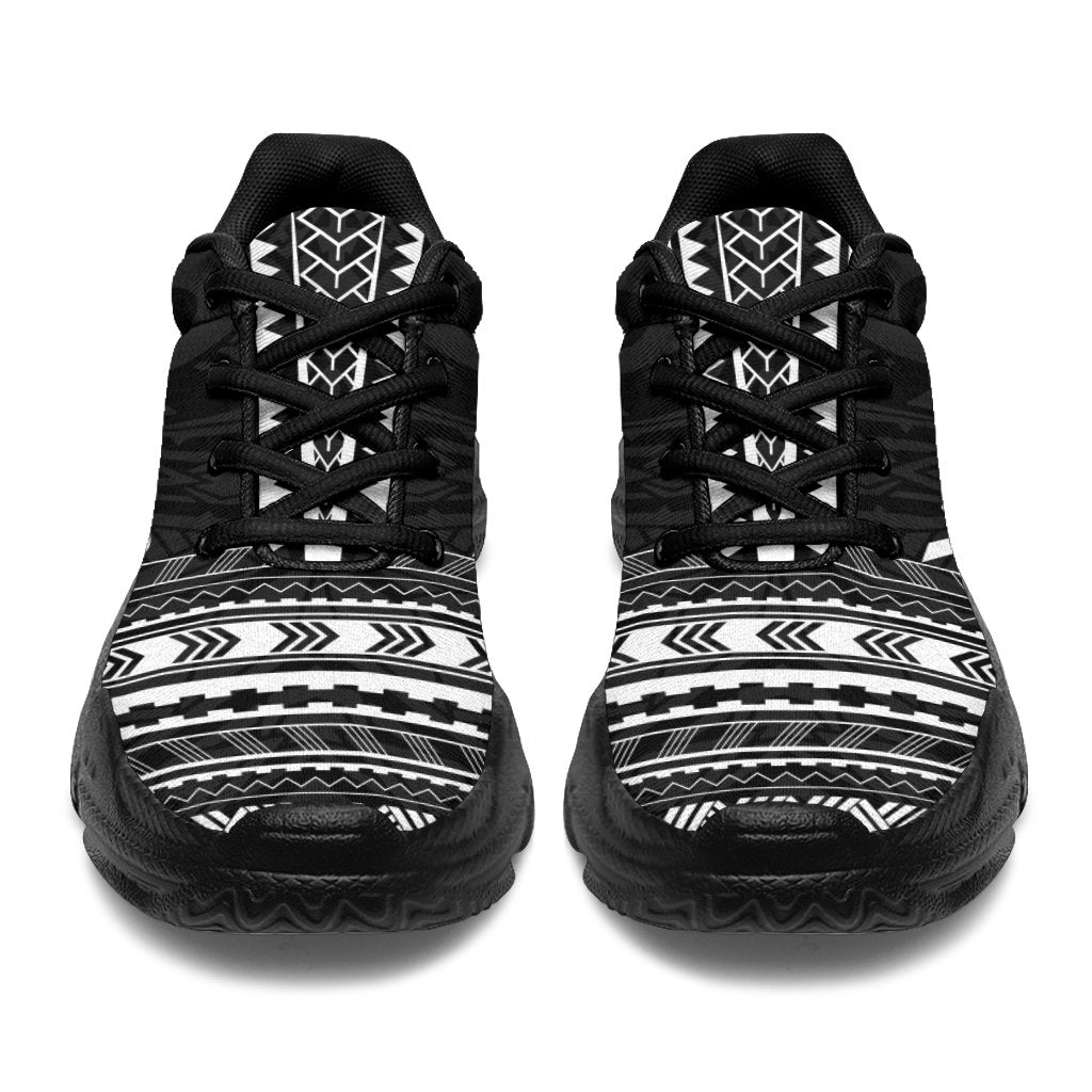 Yap Chunky Sneakers - Polynesian Chief Black Version - Polynesian Pride