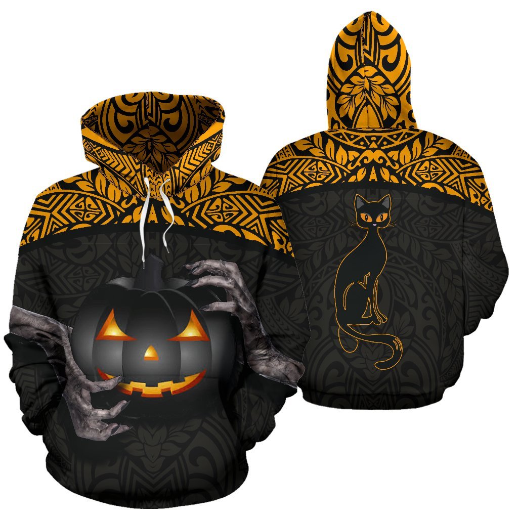Aztec Jaguar Warrior Hoodie - Polynesian Pride