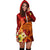 Samoa Custom Personalised Hoodie Dress - Tribal Tuna Fish - Polynesian Pride