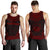 Hawaii Men's Tank Top - Polynesian Chief Red Version - Polynesian Pride