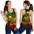 Papua New Guinea Women's Racerback Tank - Reggae Shark Polynesian Tattoo Art - Polynesian Pride