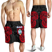 Guam Polynesian Men's Short - Guam Spirit Black - Polynesian Pride