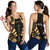 Society Islands Women Racerback Tank - Polynesian Tattoo Gold - Polynesian Pride