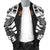Papua New Guinea Men Bomber Jackets - Polynesian Tattoo Black - Polynesian Pride