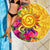 Polynesian Beach Blankets - Vanuatu Symbols With Hibiscus - Polynesian Pride