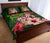 Hawaii Turtle Tropical Flower Quilt Bed Set - Deni Style - AH - Polynesian Pride
