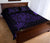 Rays Hawaii Map Polynesian Quilt Bed Set - Purple - Polynesian Pride