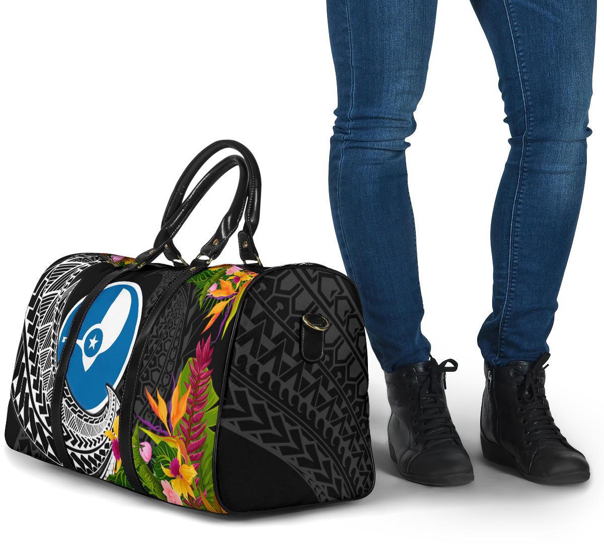 Yap State Travel Bag - Seal Spiral Polynesian Patterns - Polynesian Pride