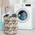 Hibiscus Plumeria Tropical Red Hawaii Laundry Basket AH - Polynesian Pride