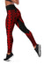 Hawaii Polyneisan Red Color Special Tribal Women's Leggings - Polynesian Pride