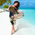 Hawaii Turtle Plumeria Polynesian Kanaka Map - Blue Style - Sarong AH - Polynesian Pride
