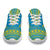 Tuvalu Sporty Sneakers - Polynesian Chief Flag Version - Polynesian Pride