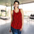 Polynesian Culture Red Women's Racerback Tank Top - Polynesian Pride