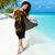 Hawaii Turtle Ohana Hibiscus Poly Sarong - Yellow - Polynesian Pride