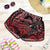 Samoa Polynesian Women's Short - Eagle Tribal Pattern Red - Polynesian Pride