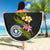 Northern Mariana Islands Beach Blanket - Plumeria Tribal - Polynesian Pride