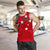 Kanaka Kings Men's Tank Top - Flash Style Red - Polynesian Pride