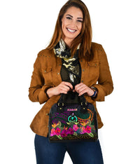 Vanuatu Personalised Shoulder Handbag - Summer Hibiscus - Polynesian Pride