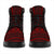 Wallis And Futuna Leather Boots - Polynesian Red Chief Version - Polynesian Pride