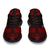 Wallis And Futuna Sport Sneakers - Polynesian Tattoo Red - Polynesian Pride