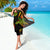 Hawaii Turtle Tropical Polynesian Sarong - Iris Style - AH - Polynesian Pride