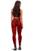 Polynesian Tradition Red Hawaii Women's Leggings AH - Polynesian Pride