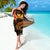 Pohnpei Micronesia Sarong - Gold Plumeria - Polynesian Pride