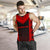 Hawaii Kanaka Polynesian Men's Tank Top Active Red - Polynesian Pride