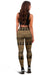 Polynesian Tatoo Tribal Gold Hawaii Women's Leggings AH - Polynesian Pride