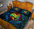 Polynesian Hawaii Quilt Bed Set - Colorful Turtle Shark - Polynesian Pride