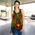 Polynesian Hawaii Women's Racerback Tank - Reggae Turtle Manta Ray - Polynesian Pride
