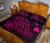 Rays Hawaii Map Polynesian Quilt Bed Set - Pink - Polynesian Pride