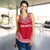 Tahiti Women's Racerback Tank - Polynesian Chief Flag Version - Polynesian Pride