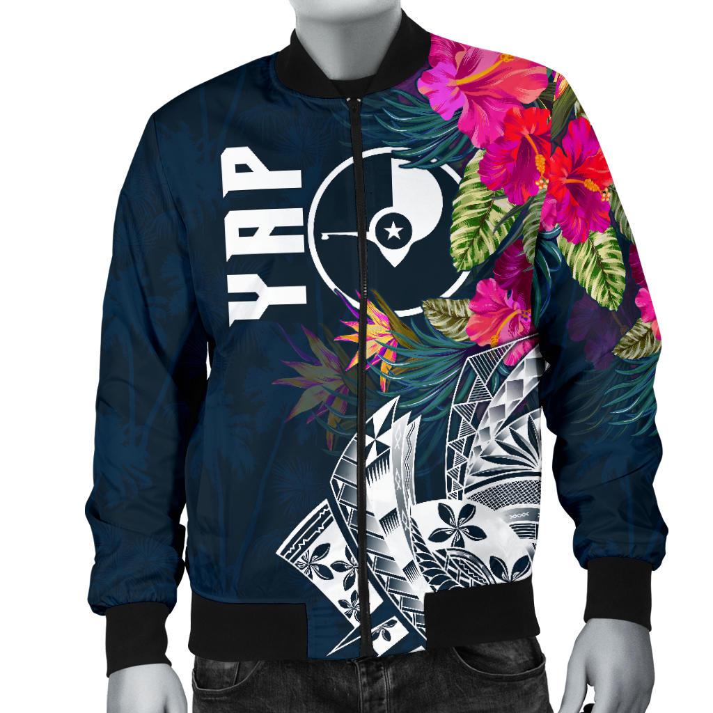YAP Men's Bomber Jacket - YAP Summer Vibes - Polynesian Pride