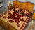 Hawaiian Quilt Pattern Ukulele And Coconut Quilt Bed Set - Polynesian Pride