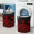 Papua New Guinea Laundry Basket - Polynesian Turtle Hibiscus Red - Polynesian Pride