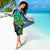 Hawaii Turtle Hibiscus Polynesian Sarong - Bana Style - Polynesian Pride