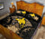 Papua New Guinea Polynesian Quilt Bed Set Hibiscus Gold - Polynesian Pride