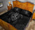 Hawaii Quilt Bed Set - Hawaii Polynesian Turtle Quilt Bed Set Flow Of Turtle Grey - Polynesian Pride