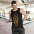 Hawaii Kakau Makau Fish Hook Kanaka Map Men's Tank Top Polynesian - Polynesian Pride