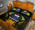 Samoa Polynesian Quilt Bed Set Hibiscus Reggae - Polynesian Pride