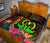 Vanuatu Polynesian Personalised Quilt Bed Set - Hibiscus and Banana Leaves - Polynesian Pride