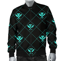 Kanaka Maoli Men's Bomber Jacket Regal AH - Polynesian Pride
