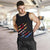 French Polynesia Men's Tank Top - Scratch Style - Polynesian Pride